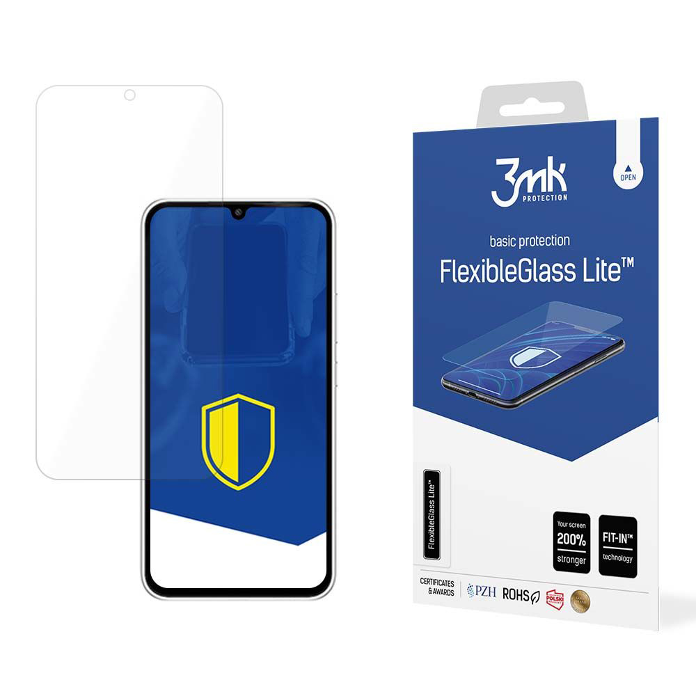 Капак за Samsung Galaxy A35 5G / A55 5G - 3mk FlexibleGlass Lite - Прозрачен