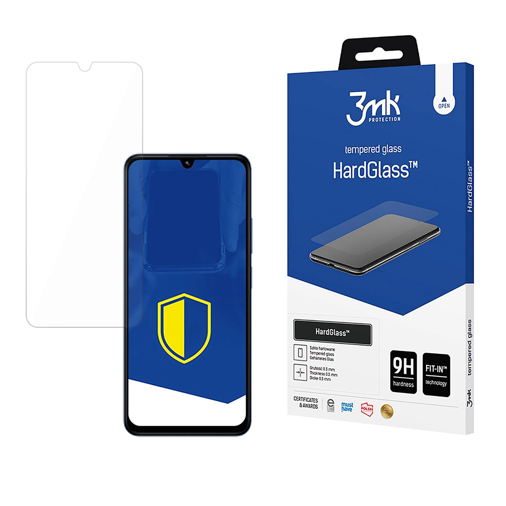 Капак за Xiaomi Redmi 14C / Poco C75 / Xiaomi Redmi A5 4G (регионален) - 3mk HardGlass закален протектор за екран - Прозрачен