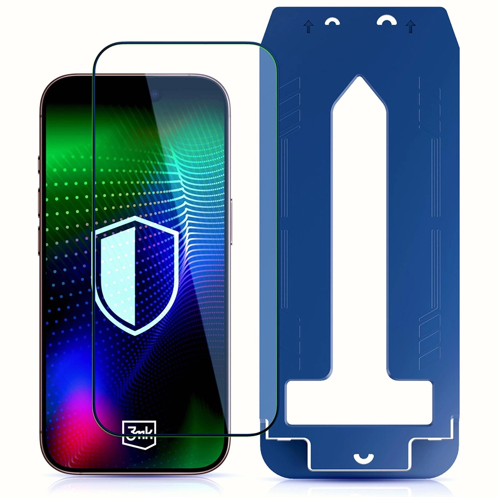 Калъф за iPhone 17 Air - 3mk Hardy Ultra Glass - Черен