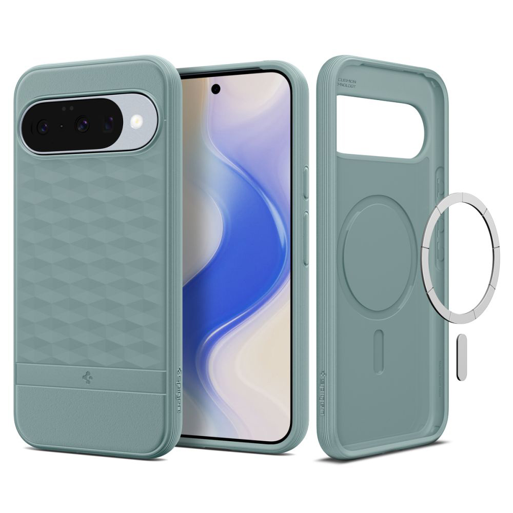 Калъф за Google Pixel 10/10 Pro - Spigen Caseology Parallax MagSafe(ACS09709) - Sage Зелен