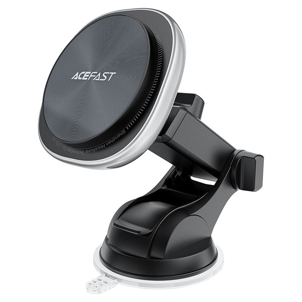 4,7 - 6,9" стойка за телефон с магнит, 15 W, USB-C, безжично зареждане - Acefast (D42) - Сребрист