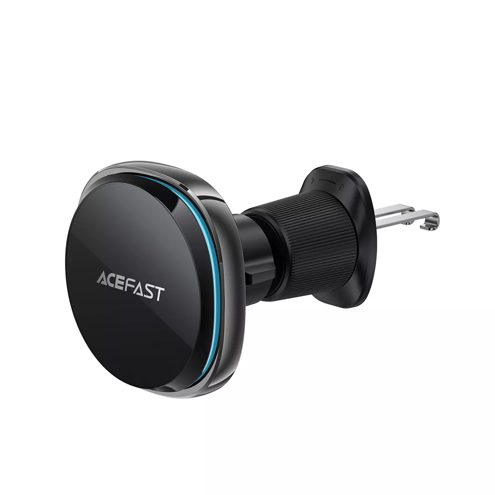 Стойка за кола с безжично зареждане, 12V/2A, 15W - Acefast (D31) - Черна