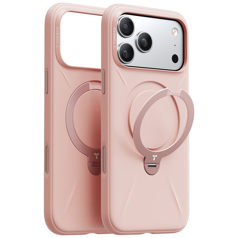 Калъф за iPhone 17 Pro Max - Torras QPRO Silicone Series - Розов