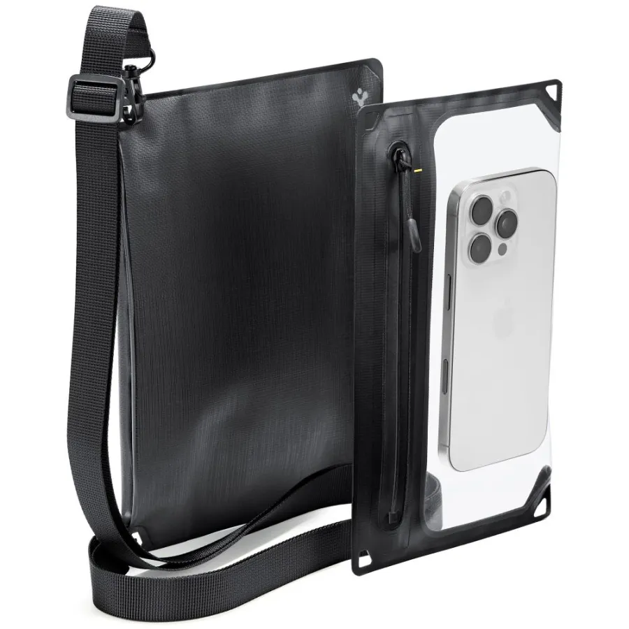 Водоустойчива чанта за аксесоари - Spigen A640 (AMP09746) - черна