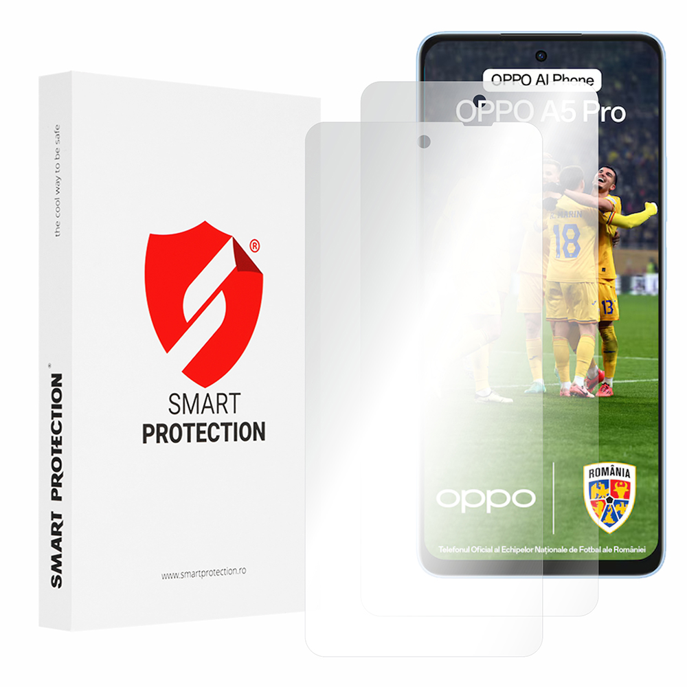 [2x Pack] Premium Regenerative Cover Oppo A5 Pro 4G / A5 Pro 5G - Smart Protection Classic - Прозрачен