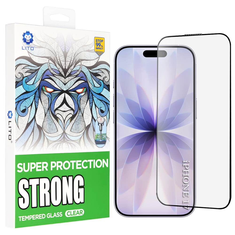 Калъф за iPhone 17 / iPhone 16 Pro - Lito D+ Max Strong - Черен