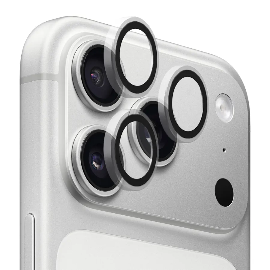 Калъф за iPhone 17 Pro / iPhone 17 Pro Max - Blueo Original Metal Frame Lens Glass - Прозрачен