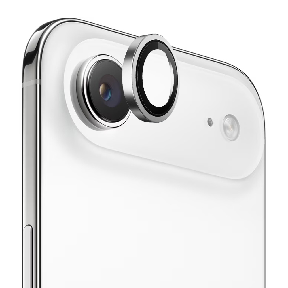 Калъф за iPhone 17 Air - Blueo Original Metal Frame Lens Lens Glass - Сребрист
