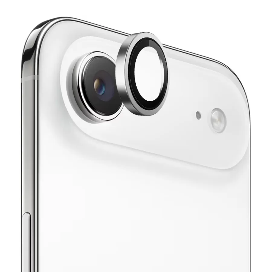 Калъф за iPhone 17 Air - Blueo Original Metal Frame Lens Lens Glass - Сребрист