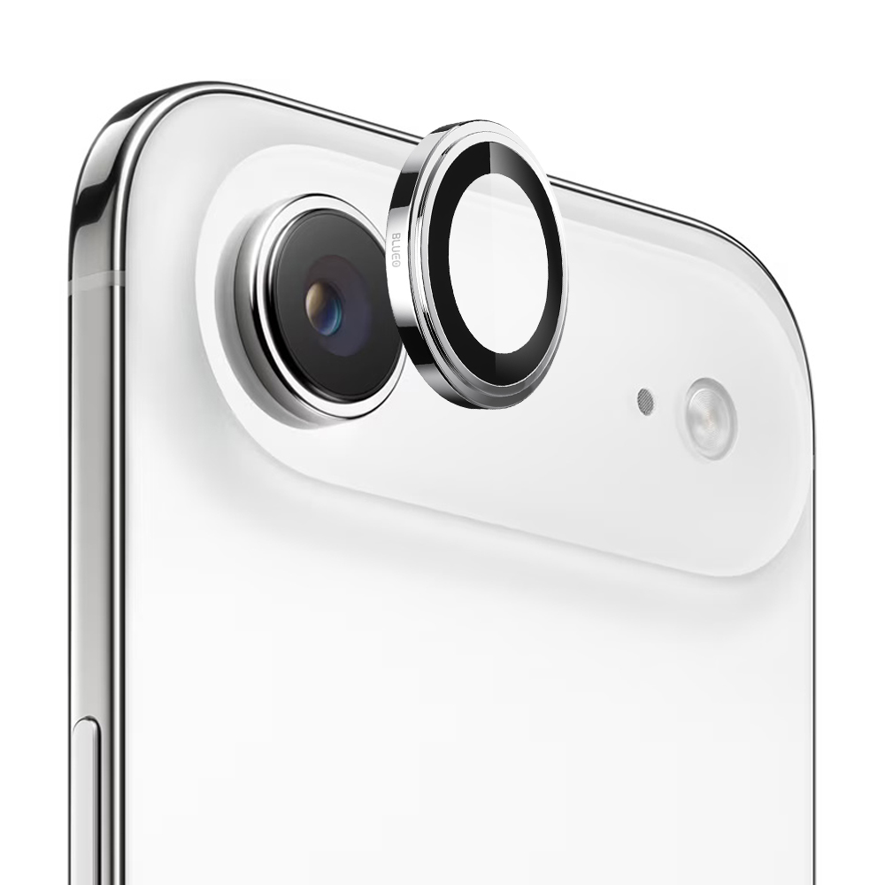 Калъф за iPhone 17 Air - Blueo Sapphire Crystal Crystal Original Lens Glass - Сребрист