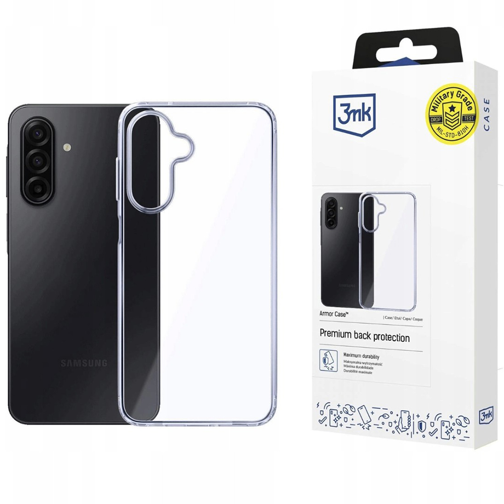 Калъф за Samsung Galaxy A17 5G / A17 4G - 3mk Armor Case - Прозрачен
