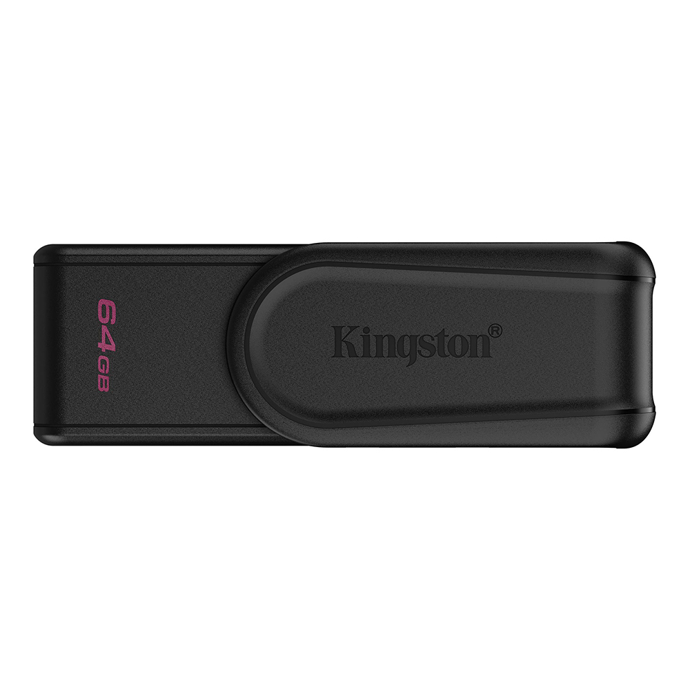 Memory Stick 64GB, USB - Kingston Exodia S (DTXS/64GB) - Черен