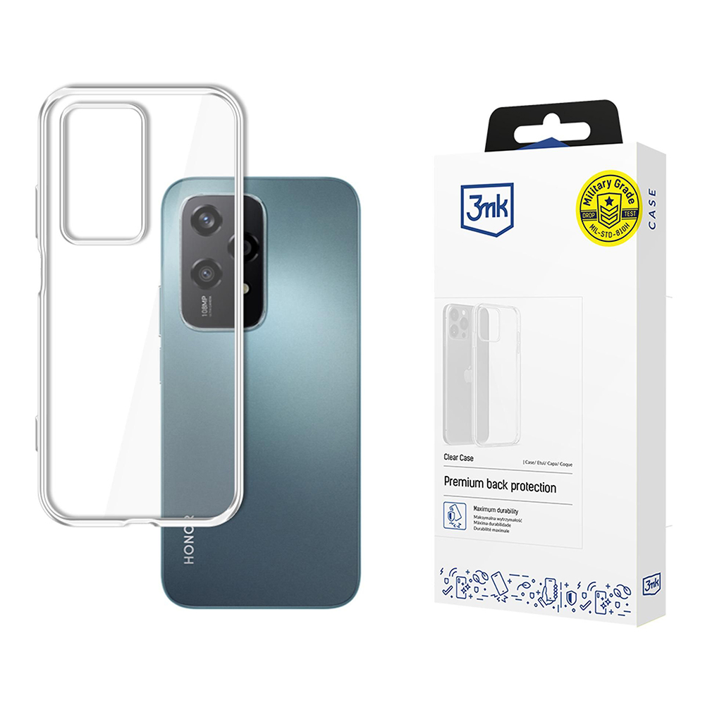 Калъф за Honor 200 Lite - 3mk Прозрачен Case - Прозрачен