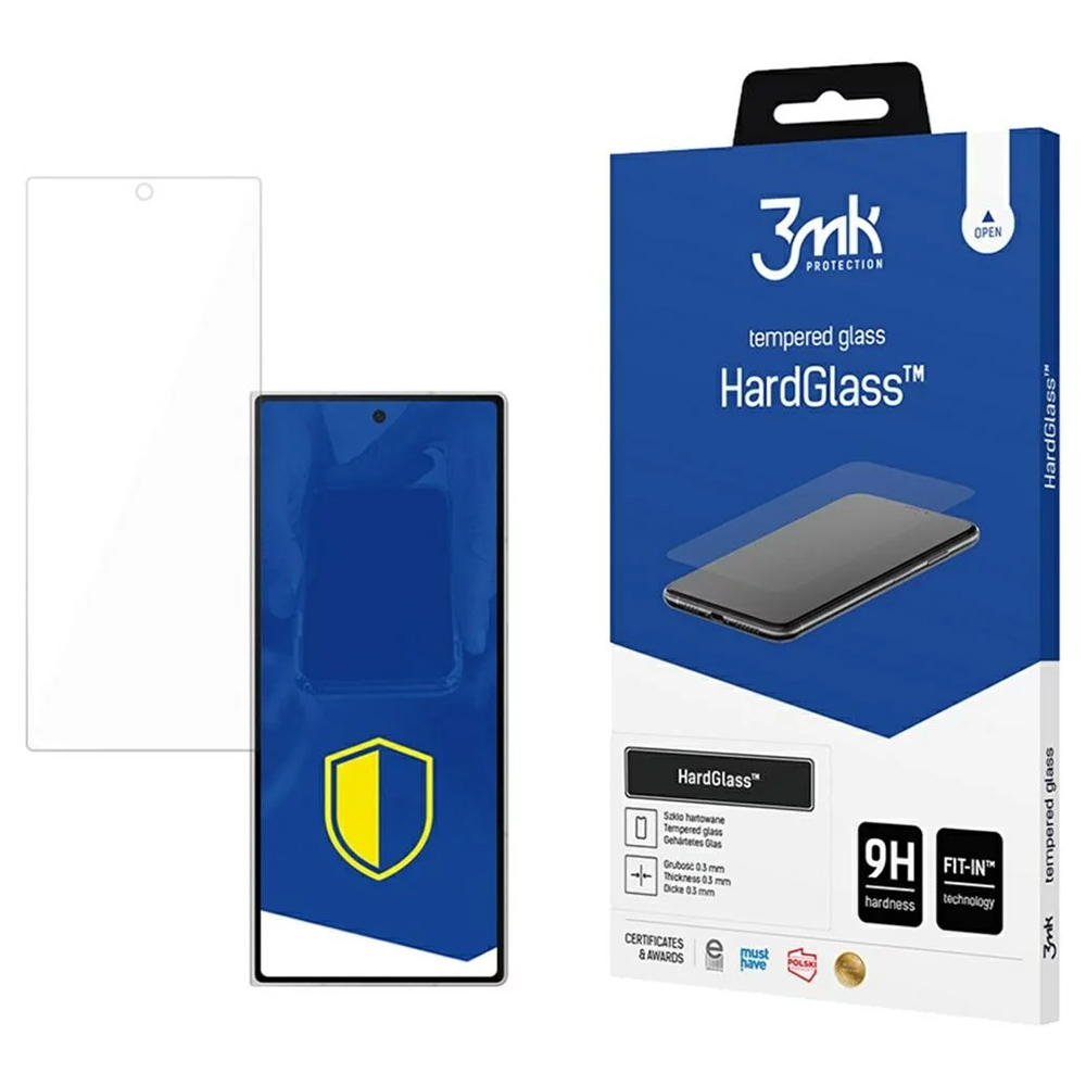Капак за Samsung Galaxy Z Fold7 - 3mk HardGlass Screen Protector - Прозрачен