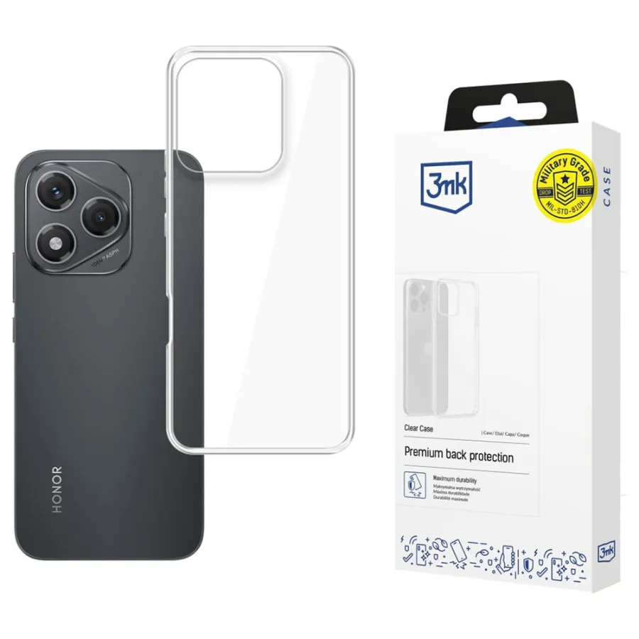 Калъф за Honor 400 Lite - 3mk Прозрачен Case - Прозрачен