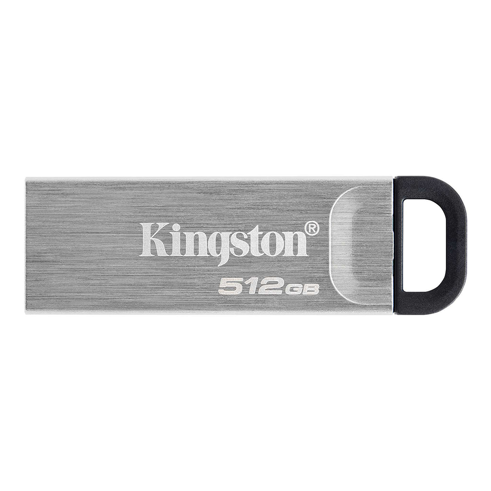 Memory Stick 512GB, USB - Kingston Kyson (DTKN/512GB) - Сив