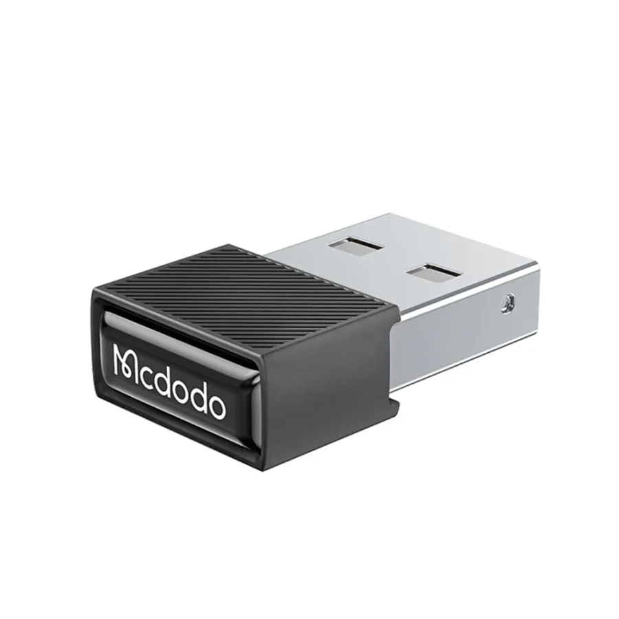 USB конвертор, мини дизайн, ABS, Bluetooth V5.1 - Mcdodo (OT-1580) - Черен