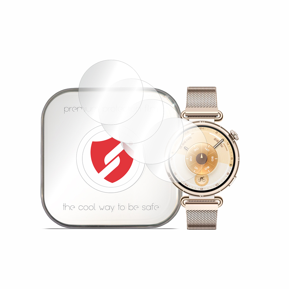 [4x Pack] Huawei Watch GT 6 41 mm - Smart Protection Classic - Прозрачен