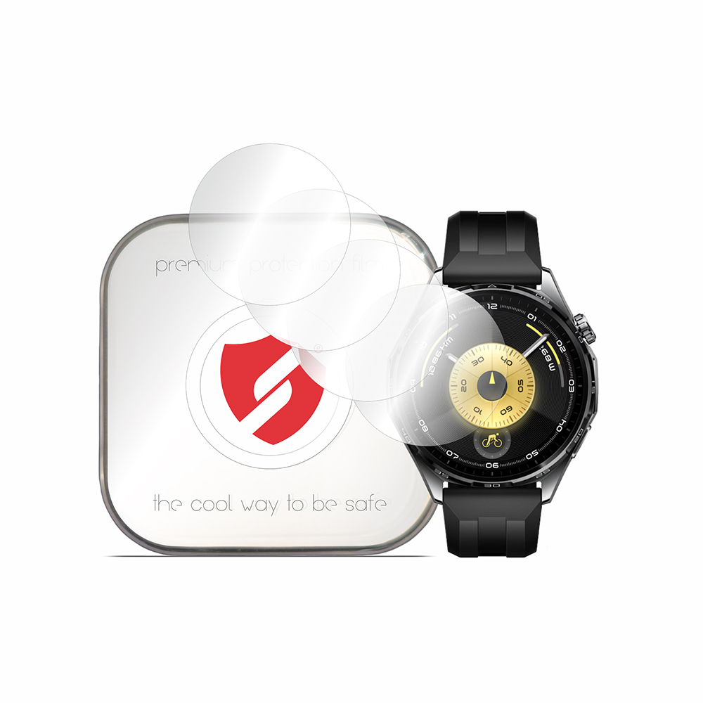 [4x Pack] Huawei Watch GT 6 46 мм - Smart Protection Classic - Прозрачен