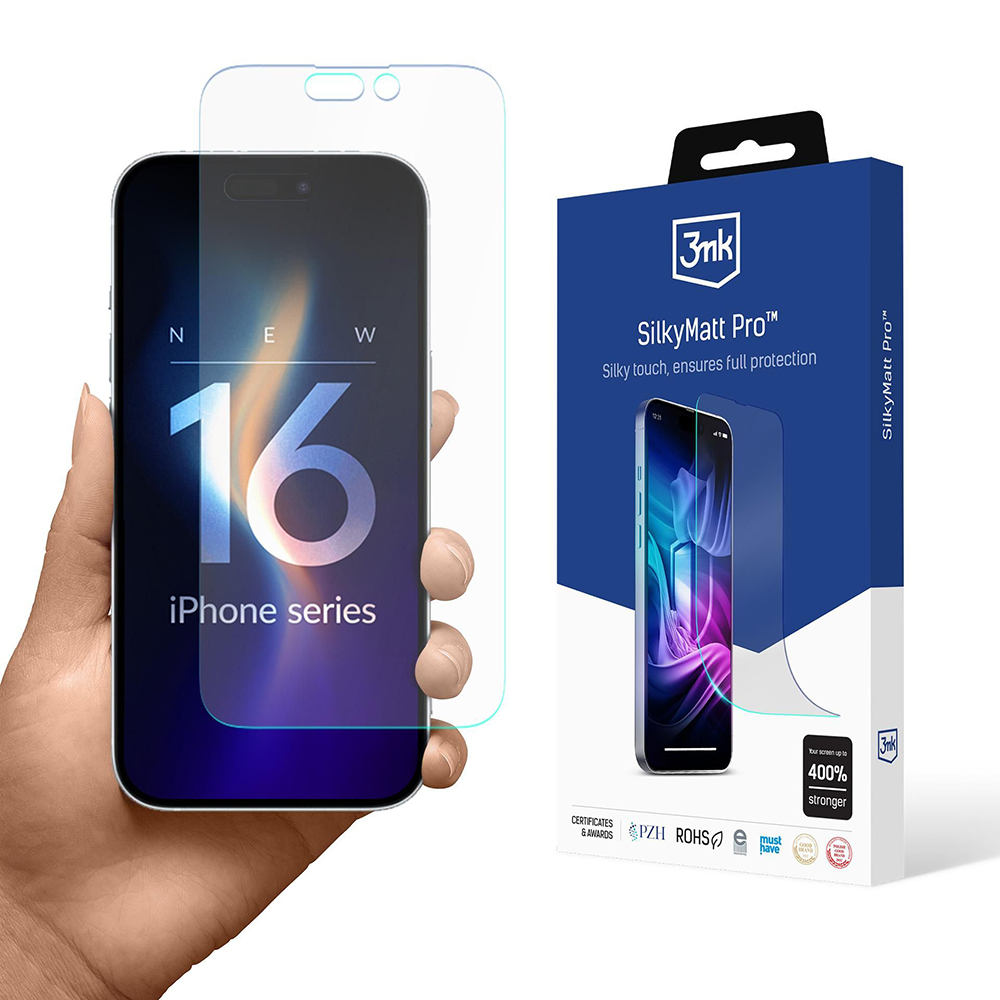 Калъф за iPhone 16 - 3mk Silky Matt Pro - Прозрачен