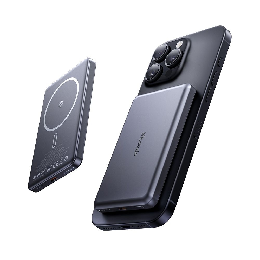 Външна батерия, 5000mAh, 20W - Mcdoco Meta Series (MC-4641) - Черна