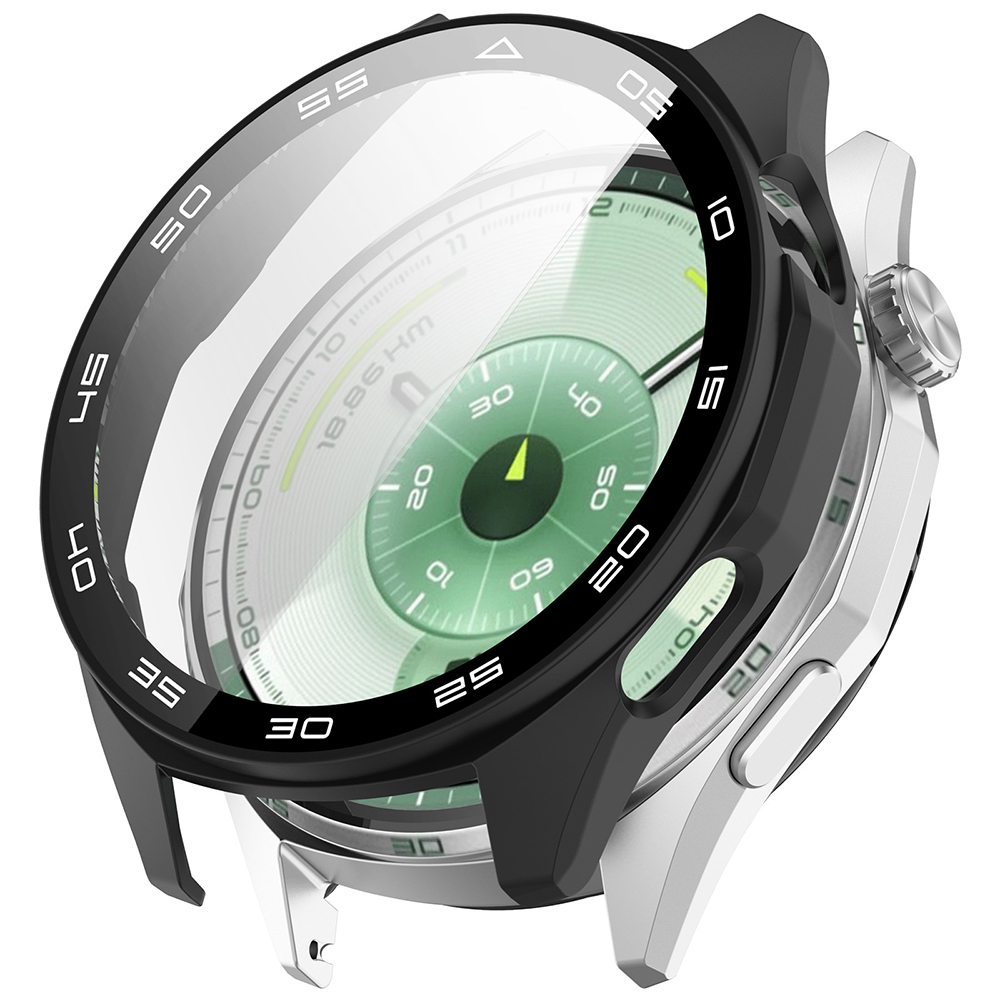 Калъф за Huawei Watch GT 6 46mm + калъф - Techsuit Defense360 Pro Bezel - Черен