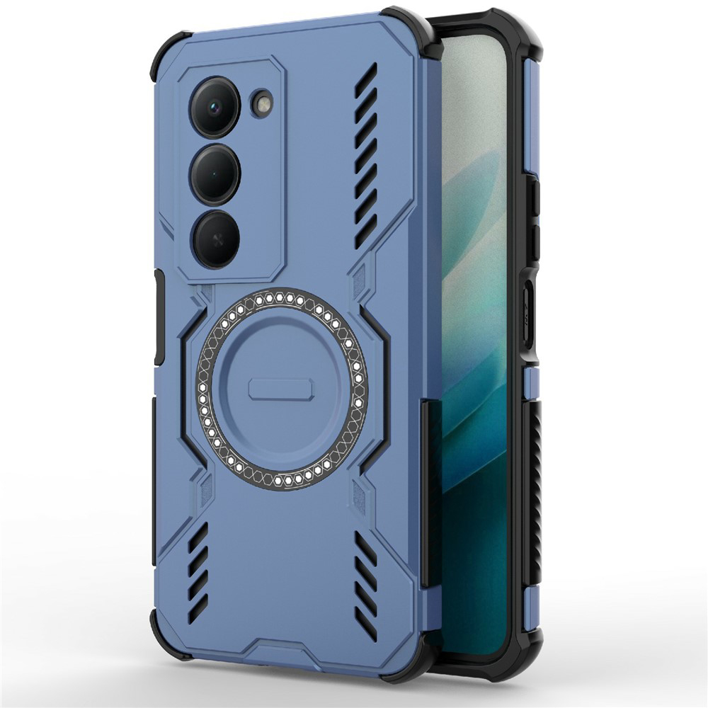 Калъф за Xiaomi Redmi 15 4G / Redmi 15 5G - Techsuit ArmorMag Case - Син