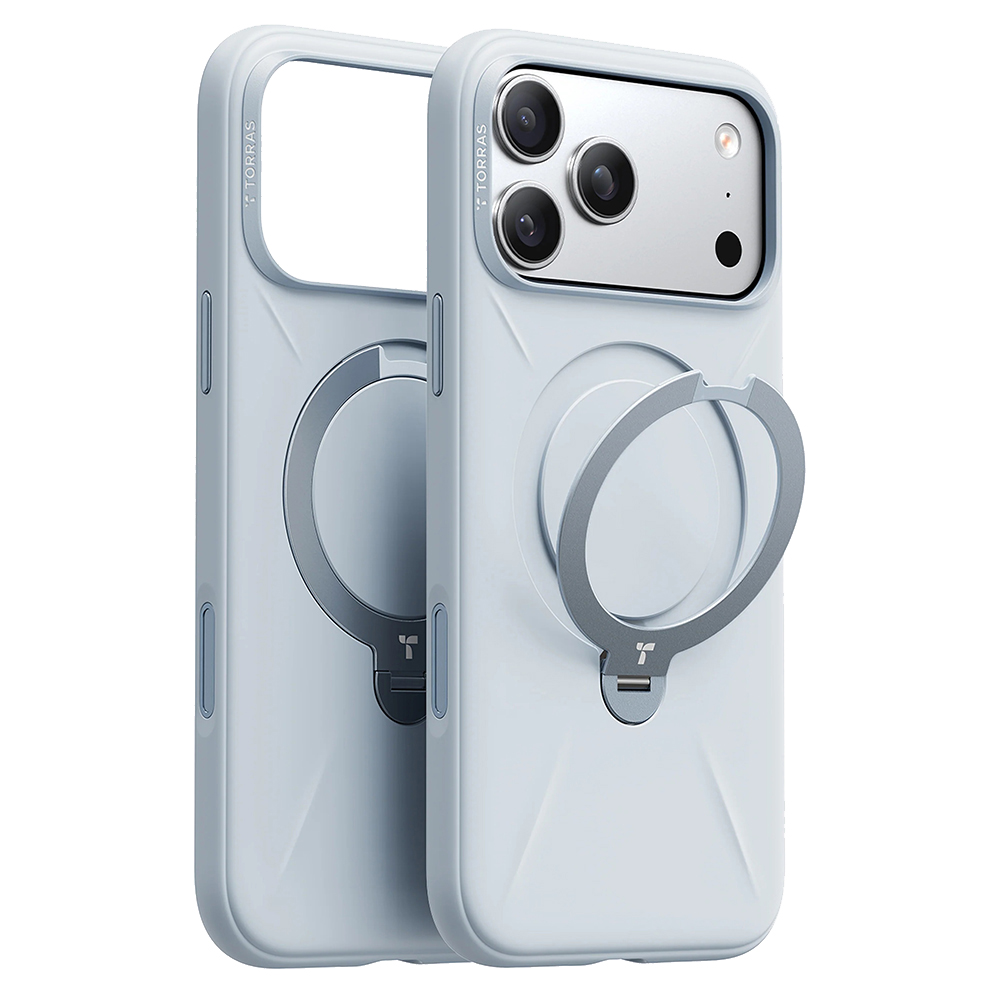 Калъф за iPhone 17 Pro Max - Torras QPRO Silicone Series - Baby Син