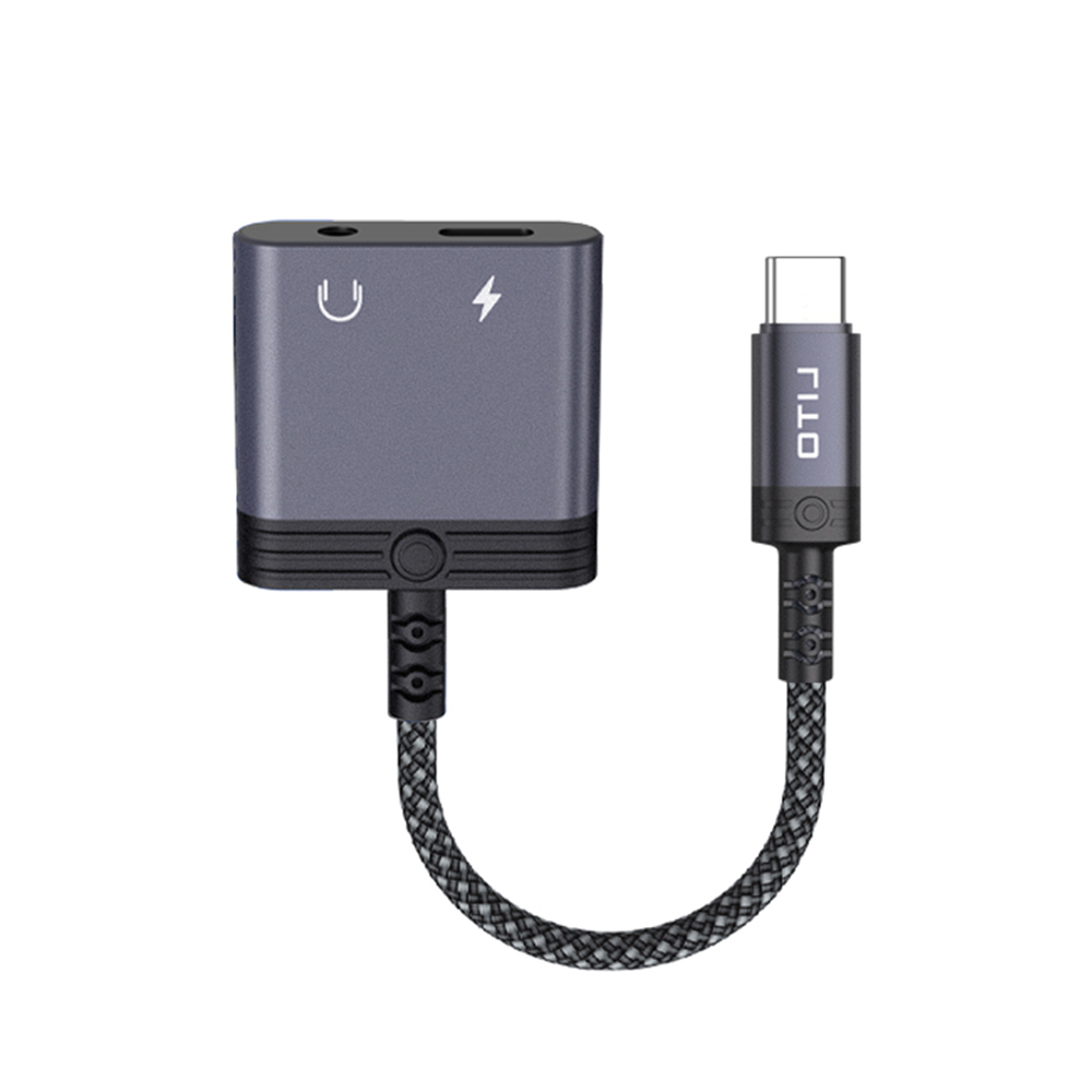 Конвертор Type-C към Jack, Type-C, 60W - Lito (LA04T) - Черен