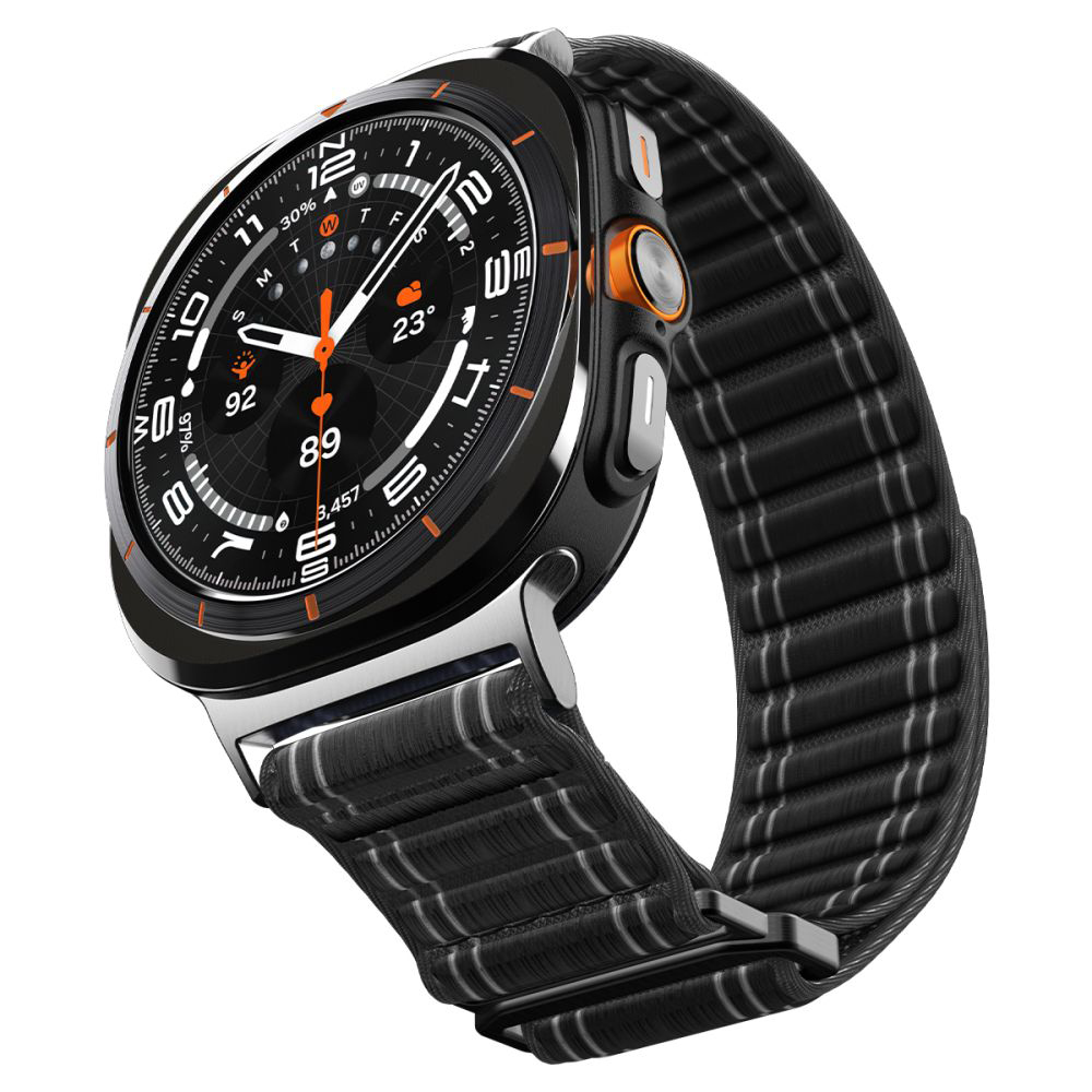Каишка за Samsung Galaxy Watch Ultra 47mm - Spigen Watchband WBF0 (AMP10146) - Черен