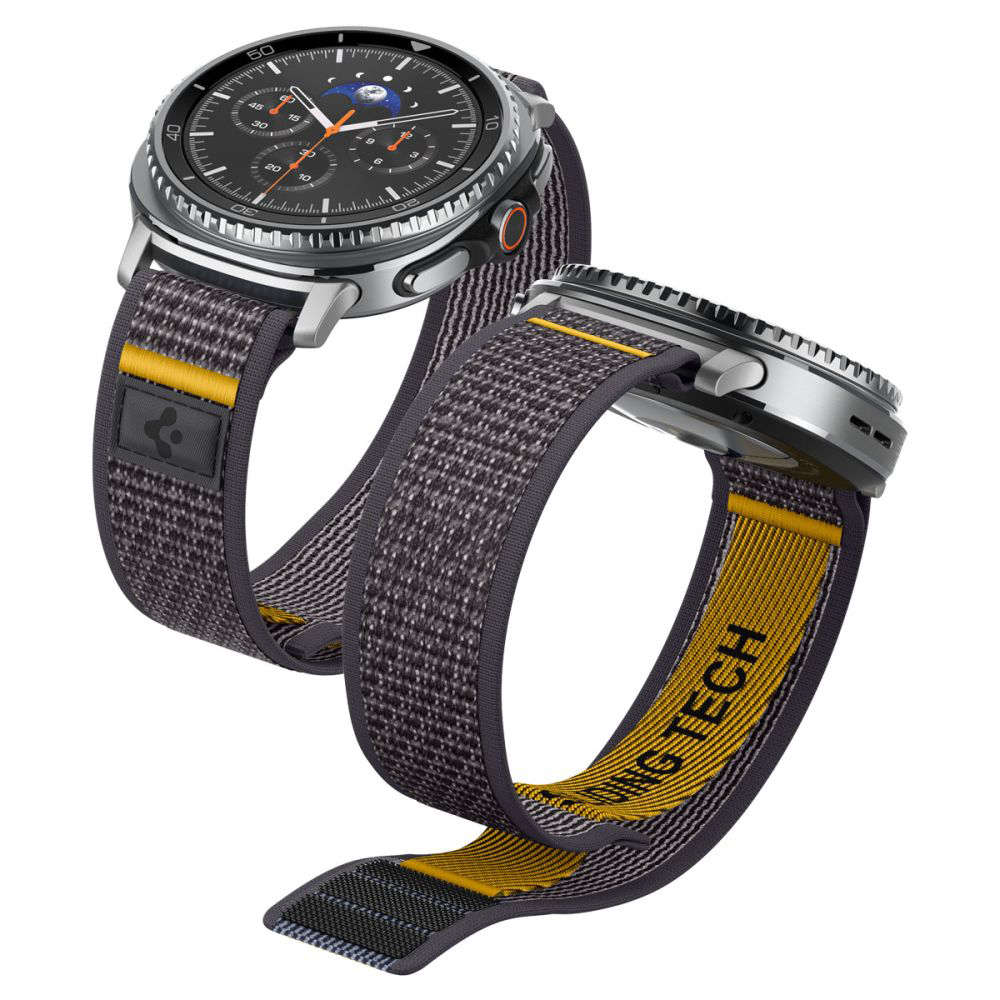 Каишка за Samsung Galaxy Watch8 40mm/Watch8 44mm/Watch8 Classic - Spigen Athlex Air (AMP10112) - Active Сив