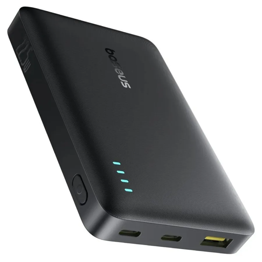 Външна батерия, 10000mAh, 22.5W, USB-C + USB-A - Baseus EnerFill FP21 (P1008210D123-00) - Черна