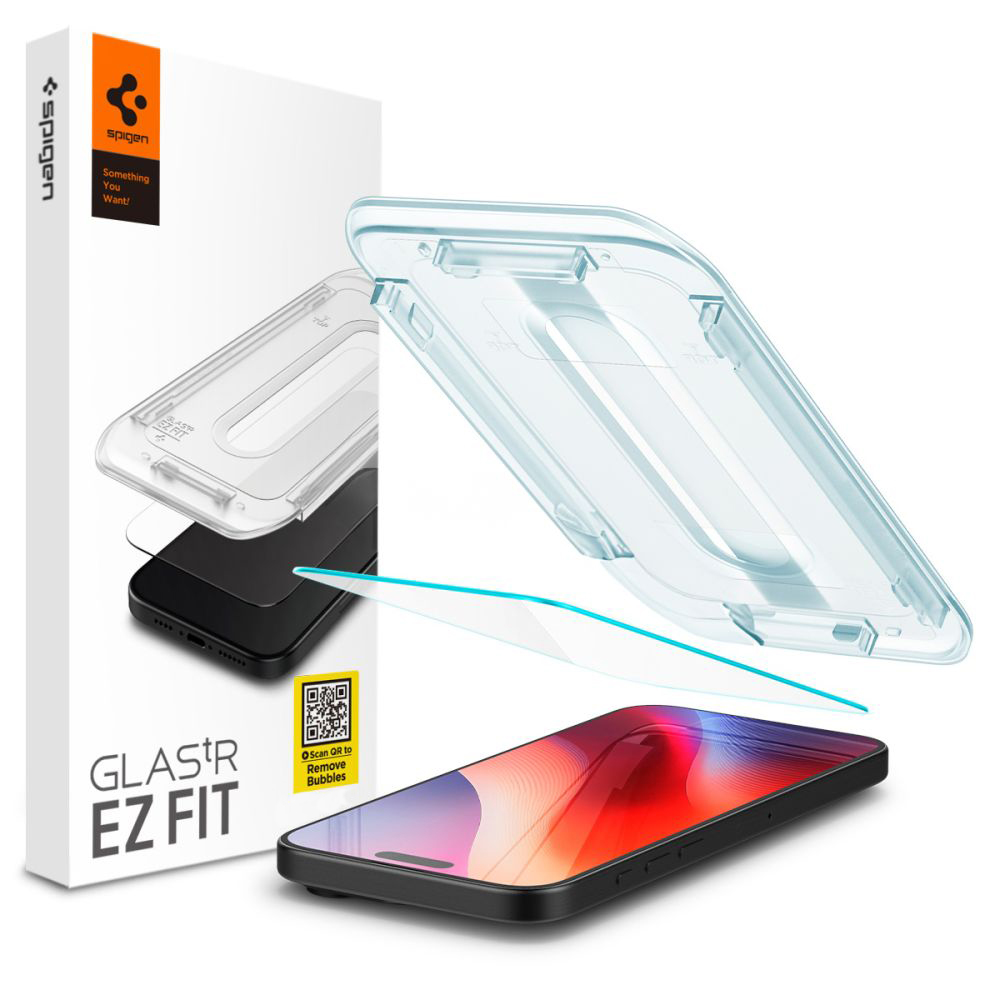 Калъф за iPhone 16 Pro - Spigen Glas.tR EZ FIT (AGL07935) - Прозрачен