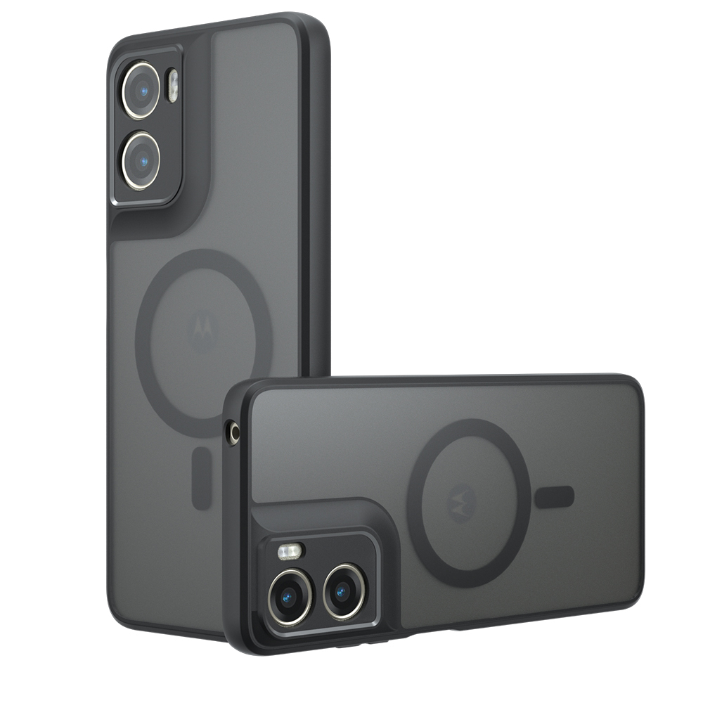 Калъф за Motorola Moto G06 - Techsuit PureFrost MagSafe - Frosted Черен