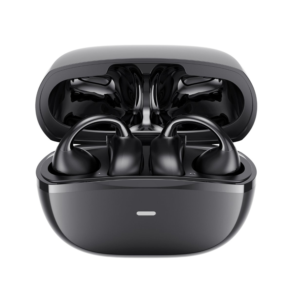 Безжични слушалки с микрофон, Bluetooth 5.4, Type-C, ENC, IPX5, 400mAh - Havit (OWS916) - черни