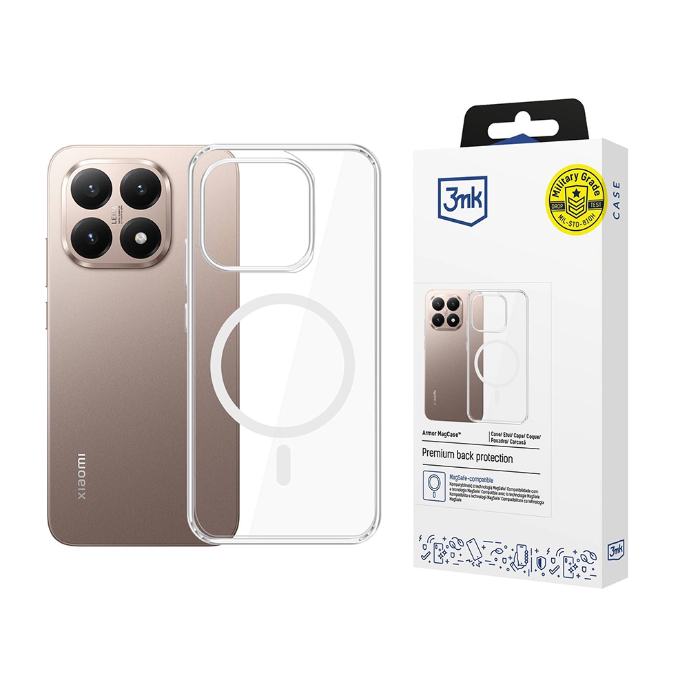 Калъф за Xiaomi 15T - 3mk Armor MagCase - Прозрачен