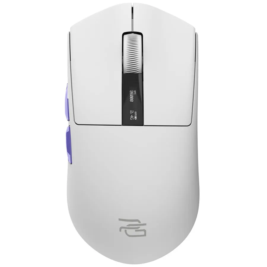 Безжична мишка, 800-26000DPI, 500mAh, 1.5m - Proove (WMJS00022002) - Бяла