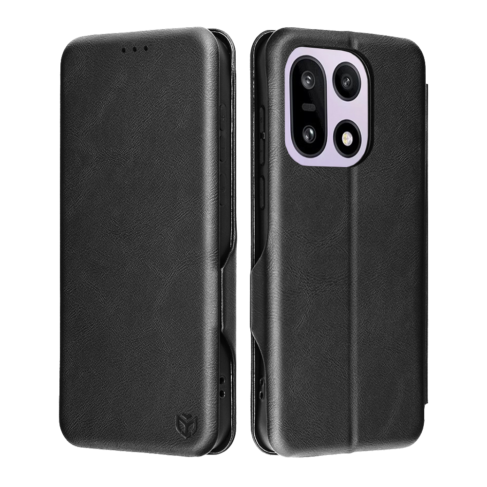Калъф за OnePlus 15 - Techsuit Safe Wallet Plus - Черен