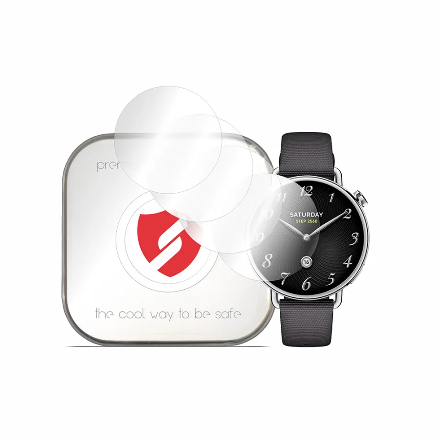 [4x Pack] Xiaomi Watch S4 - Smart Protection Classic - Прозрачен