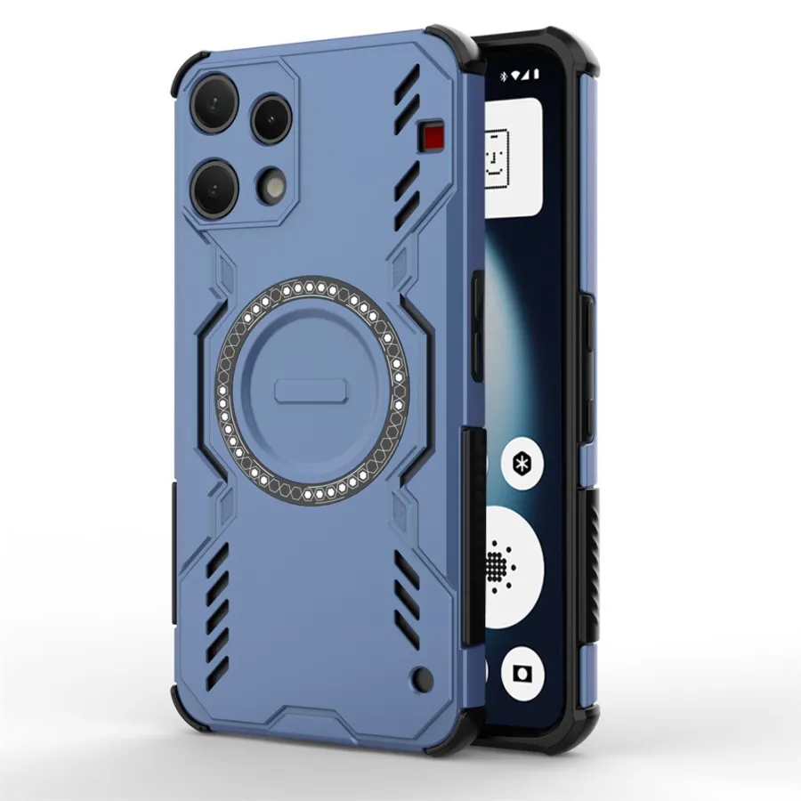Case for Nothing Phone (3a) Lite - Techsuit ArmorMag Case - Син