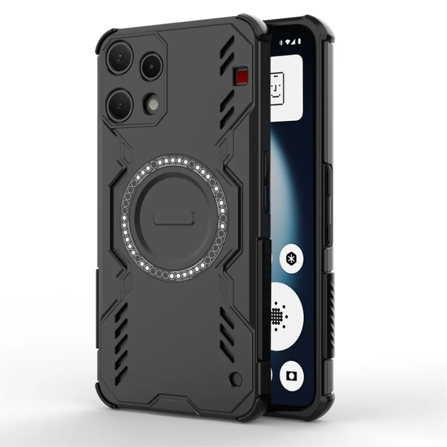 Case for Nothing Phone (3a) Lite - Techsuit ArmorMag Case - Черен