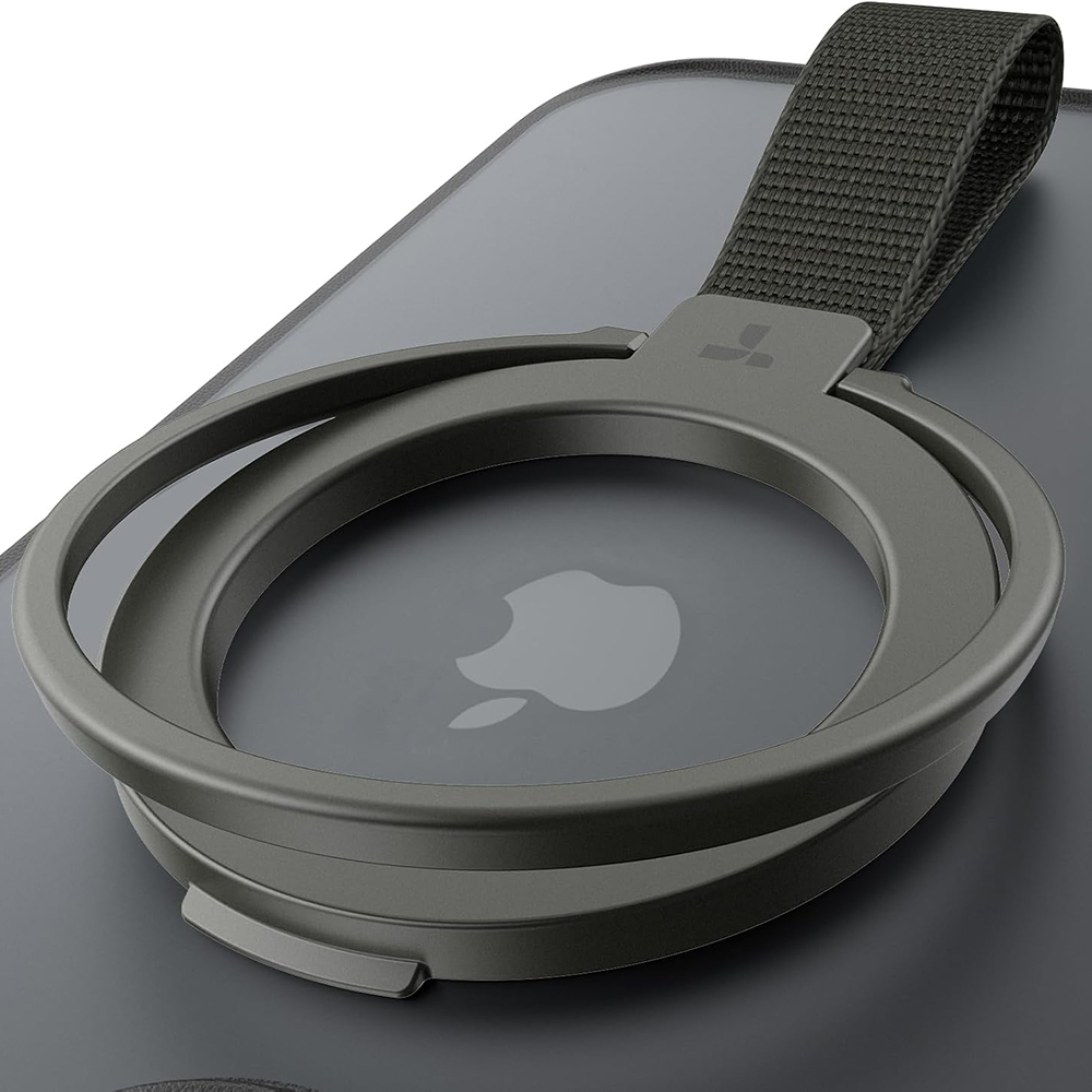Кръгъл държач за телефон - Torras Ostand Magnetic Ring - Черен