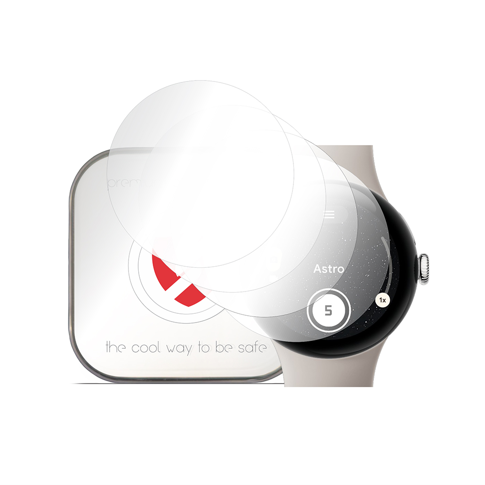 [4x Pack] Премиум регенерируемо фолио Google Pixel Watch 4 45 mm - Smart Protection Classic - Прозрачен