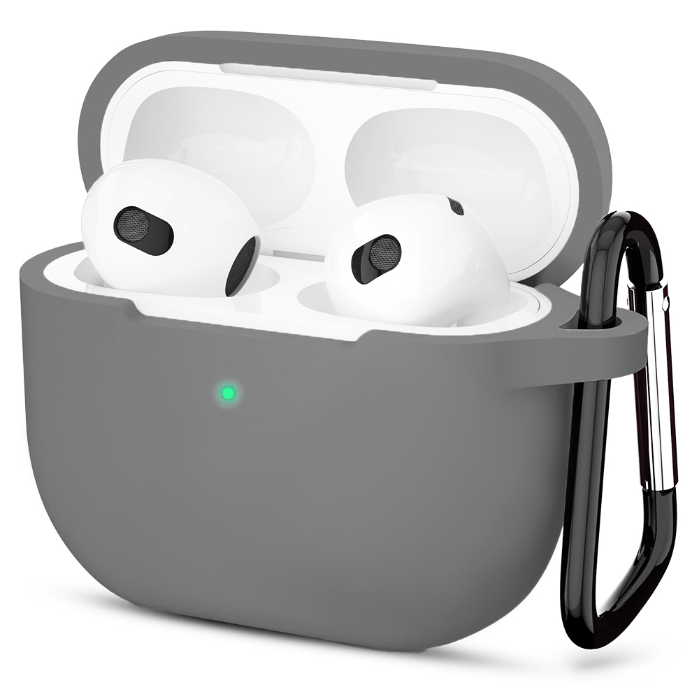 Калъф за Apple AirPods 3 - Techsuit - Сив