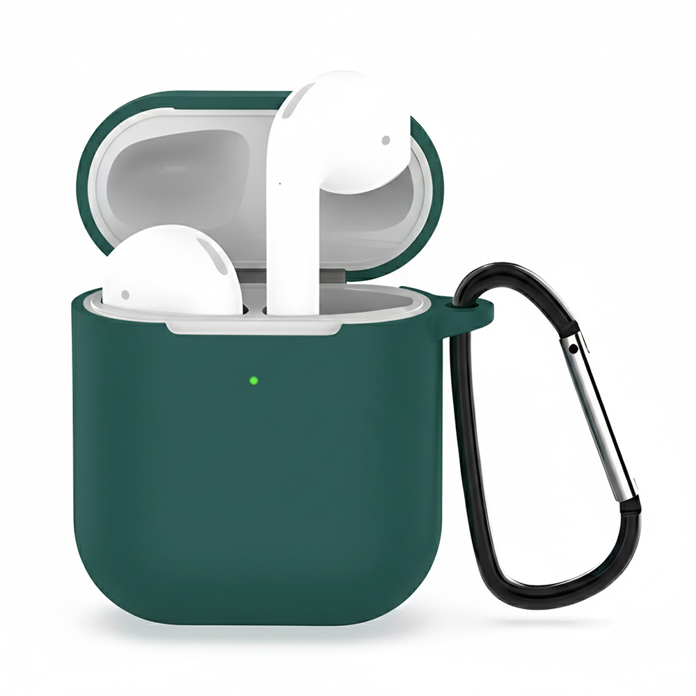 Калъф за AirPods 1 / AirPods 2 - Techsuit - Тъмнозелен