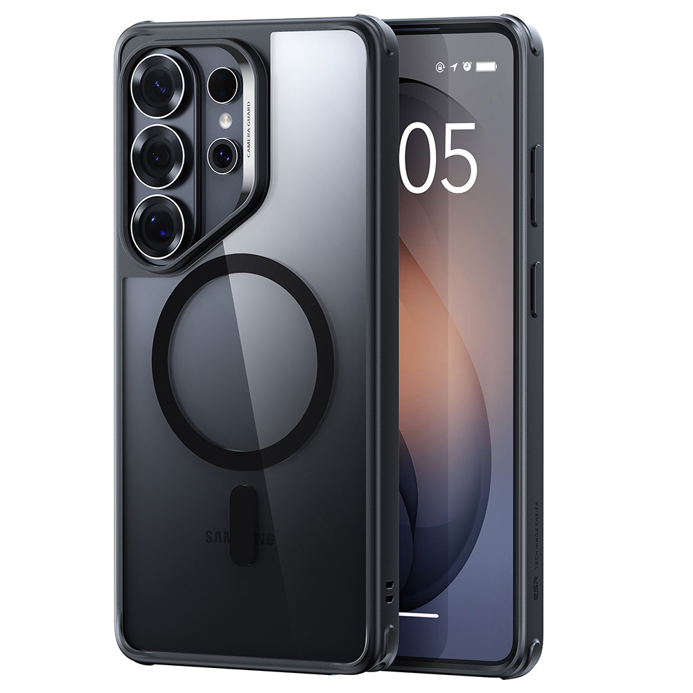 Калъф за Samsung Galaxy S26 Ultra - ESR Classic Hybrid HaloLock - Прозрачен Черен