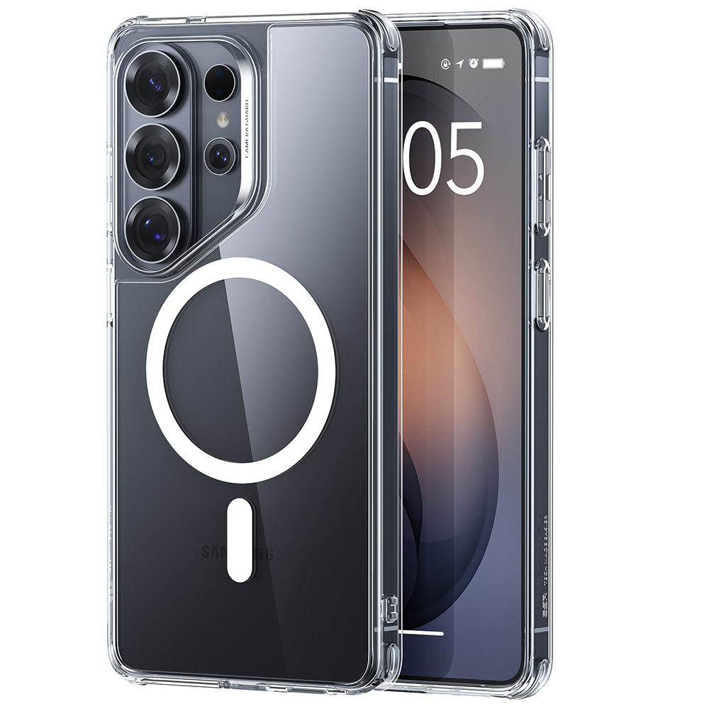Калъф за Samsung Galaxy S26 Ultra - ESR Classic Classic Hybrid HaloLock - Прозрачен
