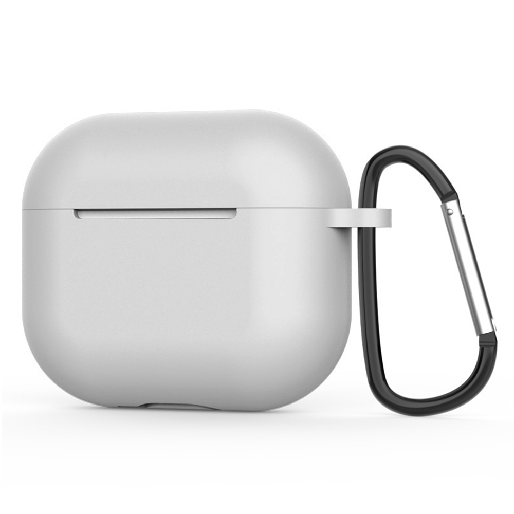 Калъф за AirPods 4 - Techsuit - Светлосив