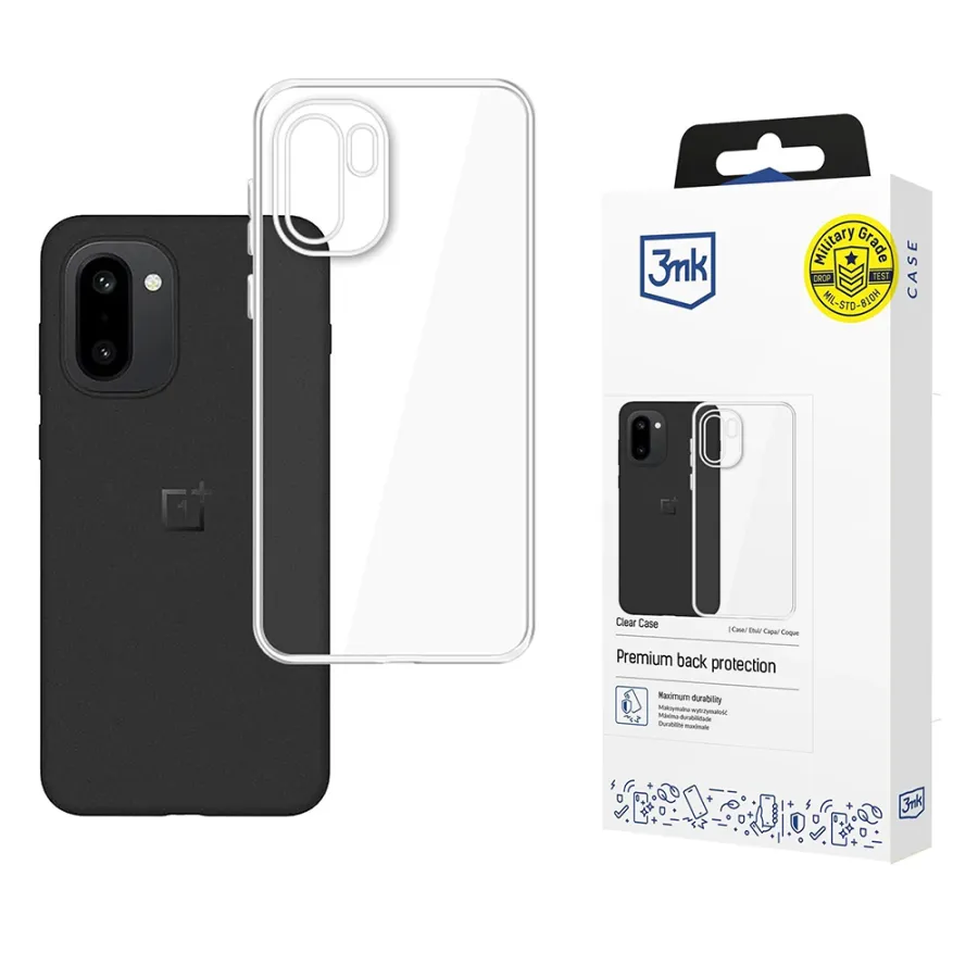 Калъф за OnePlus 15R - 3mk Прозрачен Case - Прозрачен