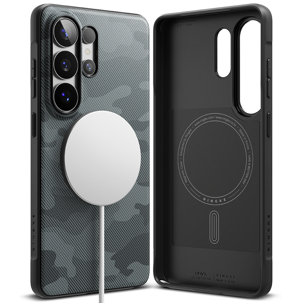 Калъф за Samsung Galaxy S26 Ultra - Ringke Onyx MagSafe - Camo Черен